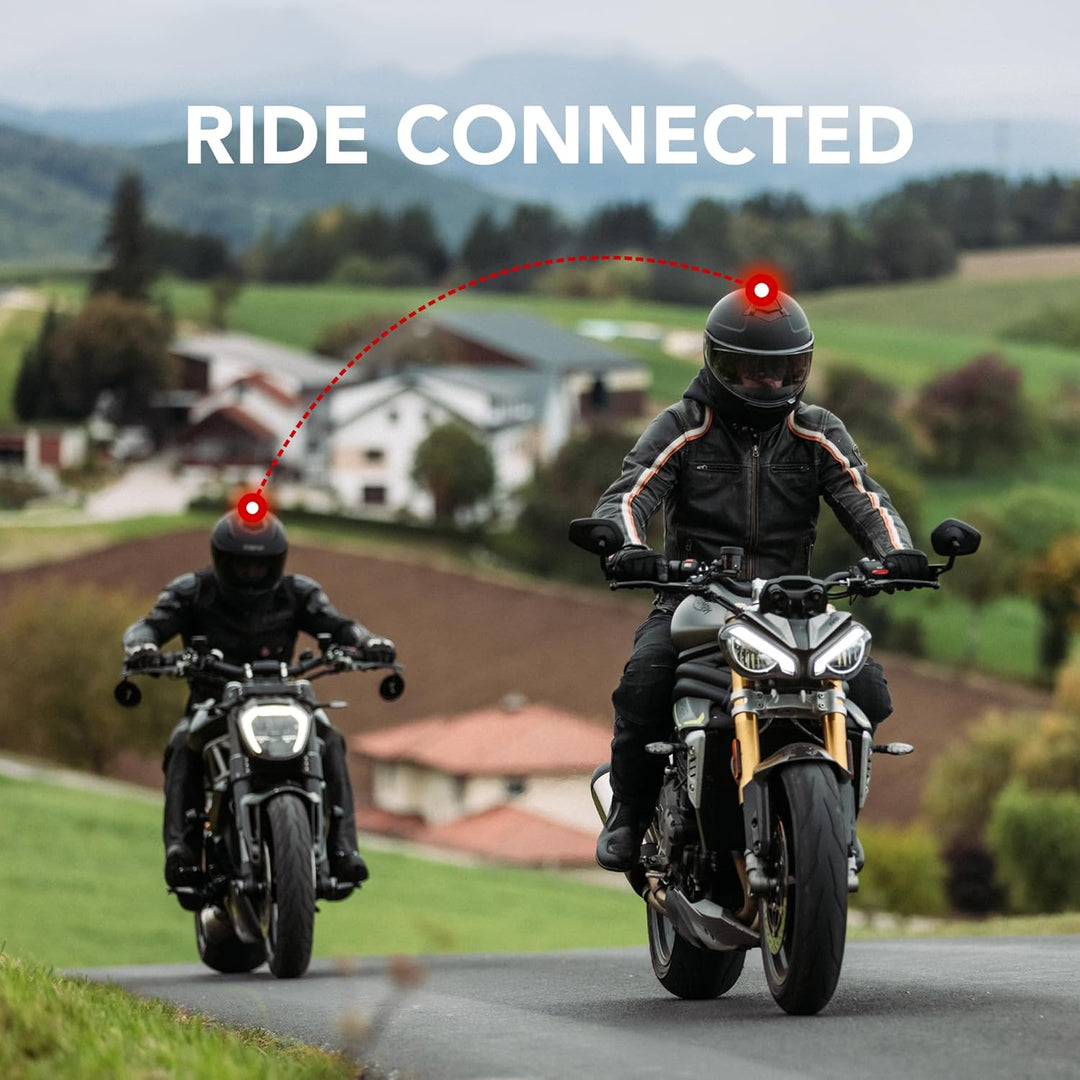 Sena Stryker Bluetooth Integralhelm mit Sound by Harman Kardon und integriertem Mesh Intercom Weiss