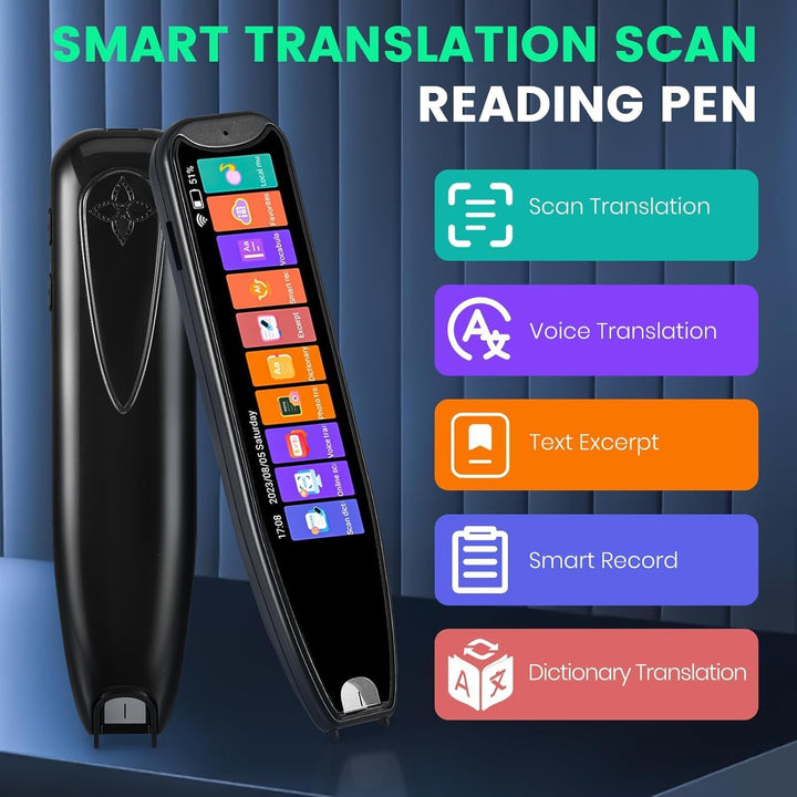 Übersetzungsstift Scanner 134 Sprachen bidirektionaler Translator WiFi Scan Übersetzer Stift Wörterb