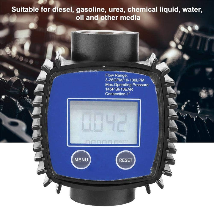 Durchflussmesser Digitalanzeige Hochgenauer Wasserdiesel Durchflussmesser Durchflussmesser 1 Zoll In
