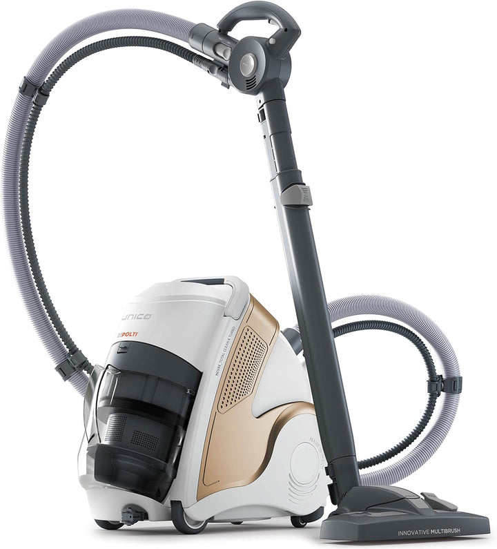 POLTI PBEU0101 Unico MCV85 Total Clean und Turbo Dampfsauger, 2200 Watt, 6 Bar, bronzefarben [Energi