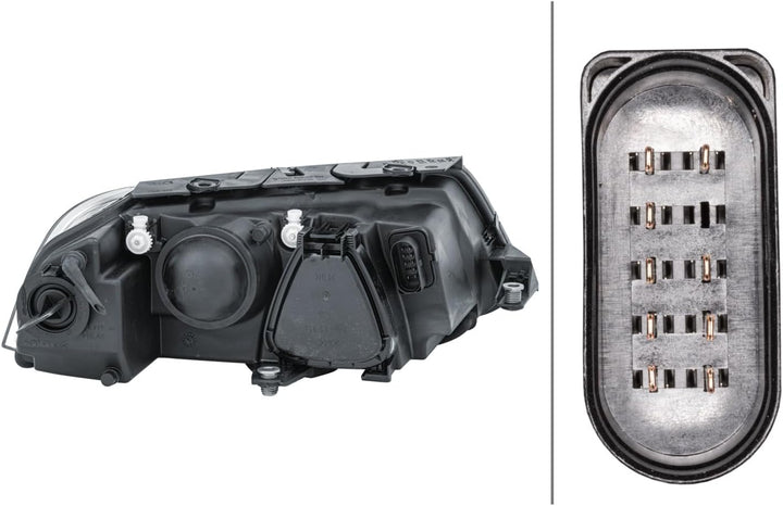 HELLA 1EL 008 350-011 DE/FF/Halogen-Hauptscheinwerfer - links - für u.a. VW Passat ( B5 ), Links