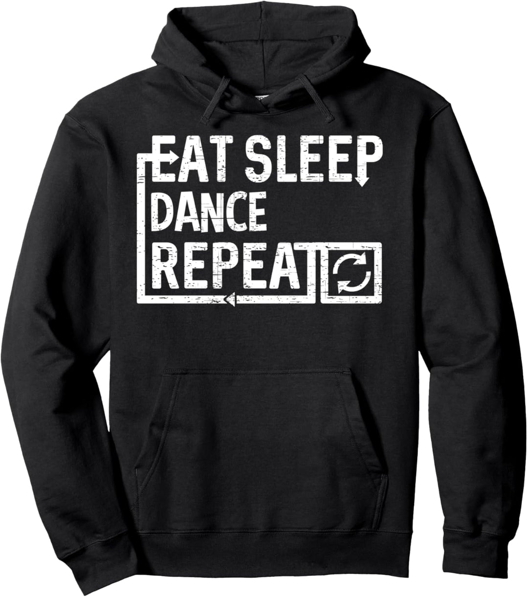 Eat Sleep Dance Pullover Hoodie