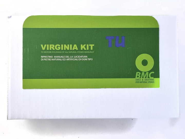 VIRGINIA TU Kit zur Wiederherstellung des Polierens von Granit Marmor Natursteine Künstlichesteine