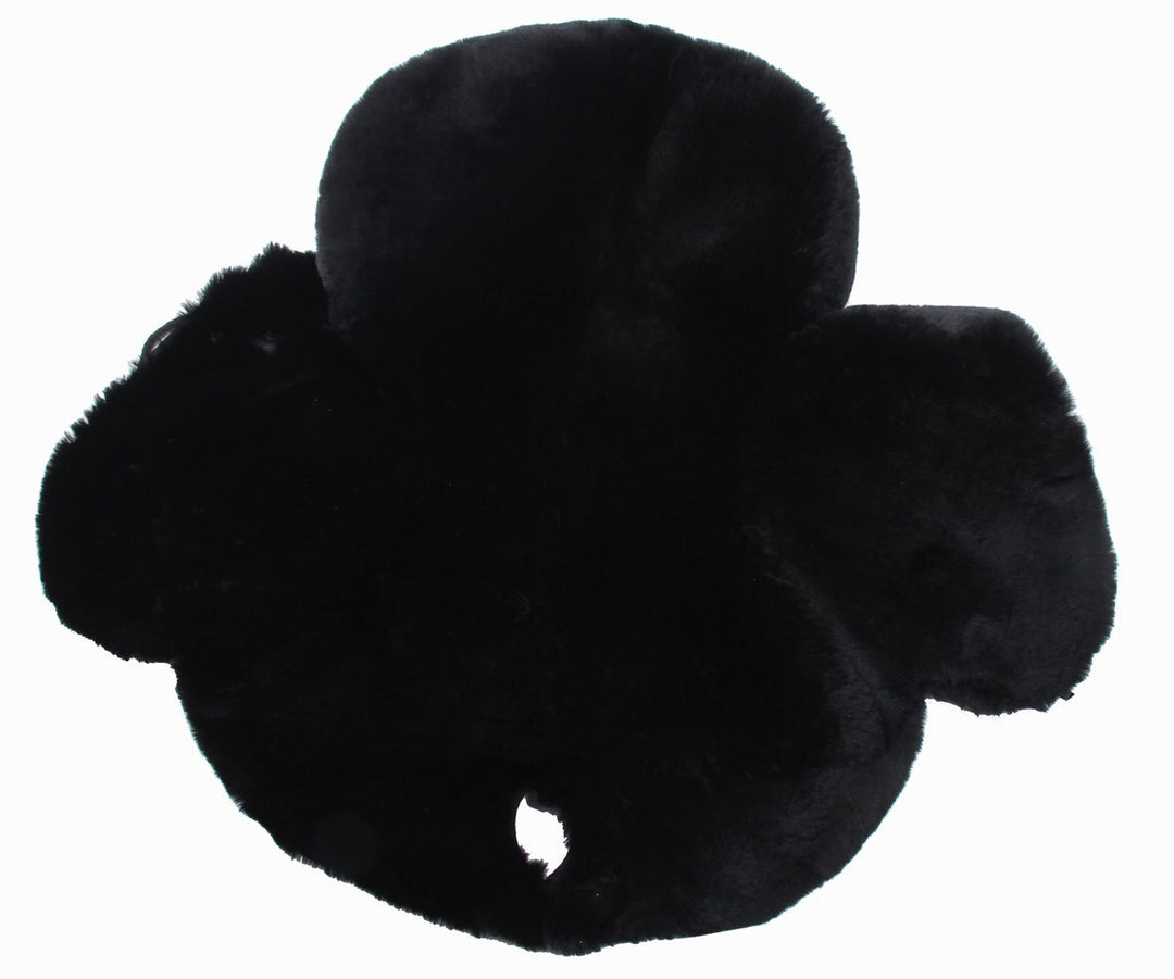 Merauno® Lammwolle Westernsättel-Sitzbezug, aus Merino Lammwolle mit Hornausschnitt. Sorget für opti