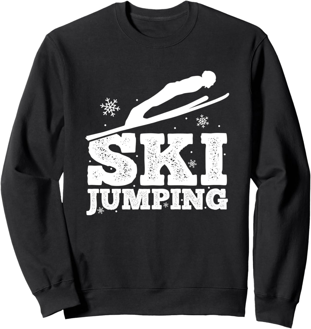 Skispringen Springen Winter Sport Geschenk | Ski Jumping Sweatshirt