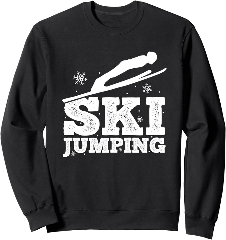 Skispringen Springen Winter Sport Geschenk | Ski Jumping Sweatshirt