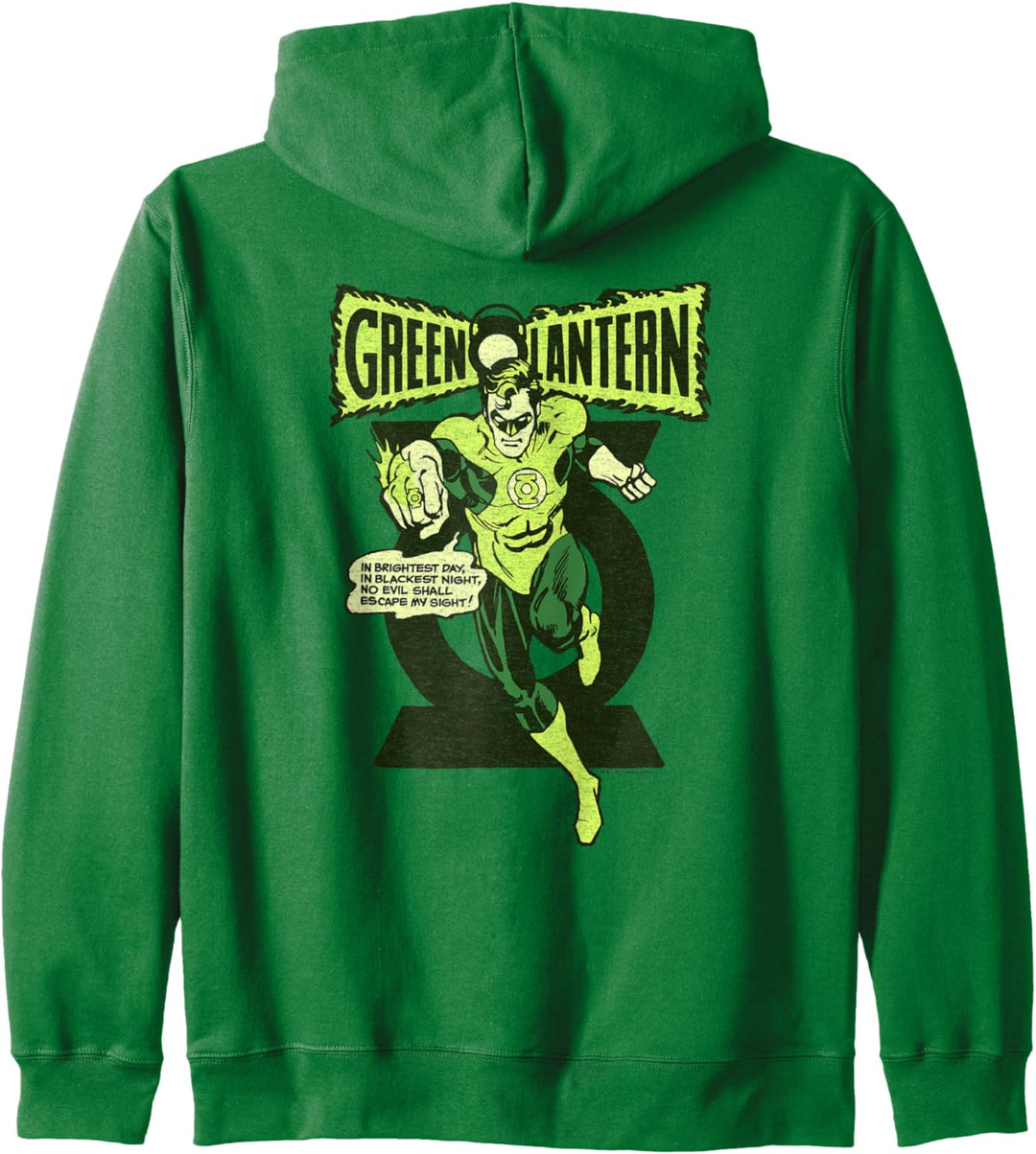 Green Lantern Retro Oath Kapuzenjacke