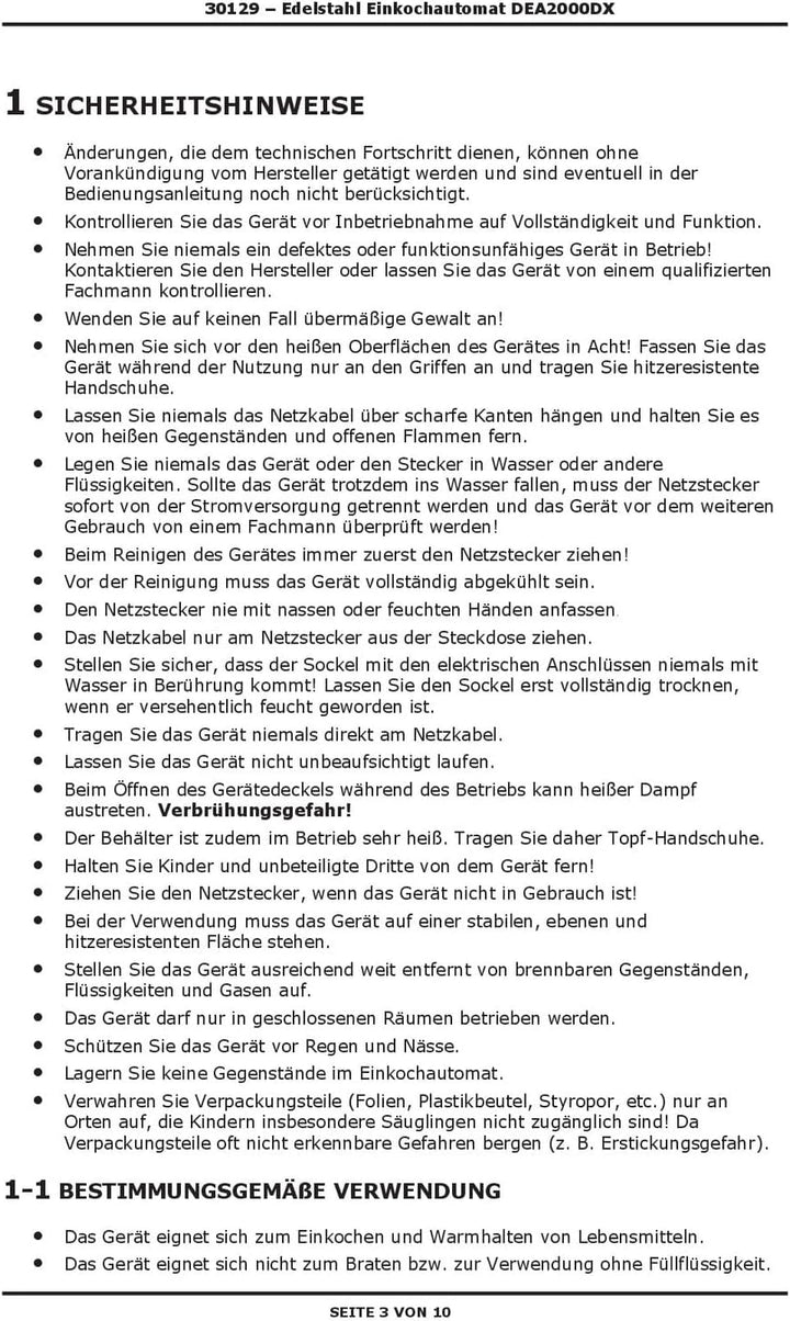 DEMA Edelstahl Einkochtopf DEA2000DX – Einkochautomat, Einkocher, 2000W, 27L, 30–100°C, robust & lan