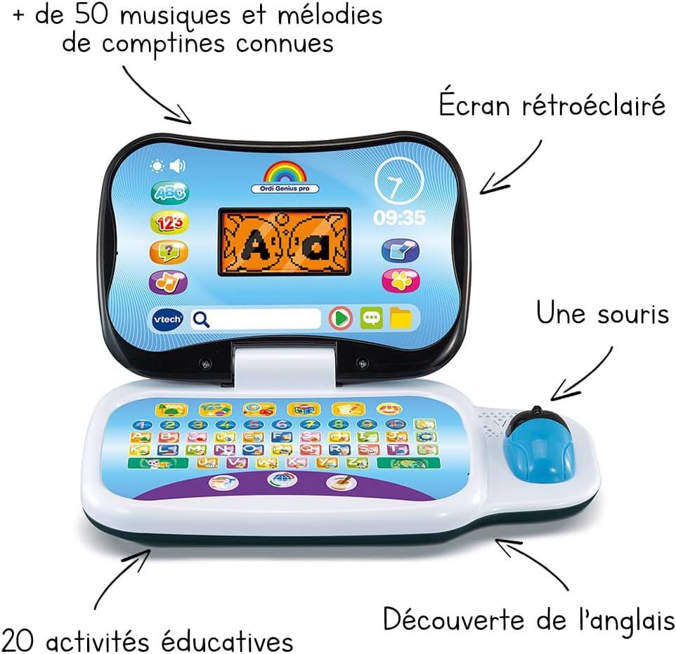 VTECH ELECTRONICS EUROPE BV Computer Genius Pro schwarz