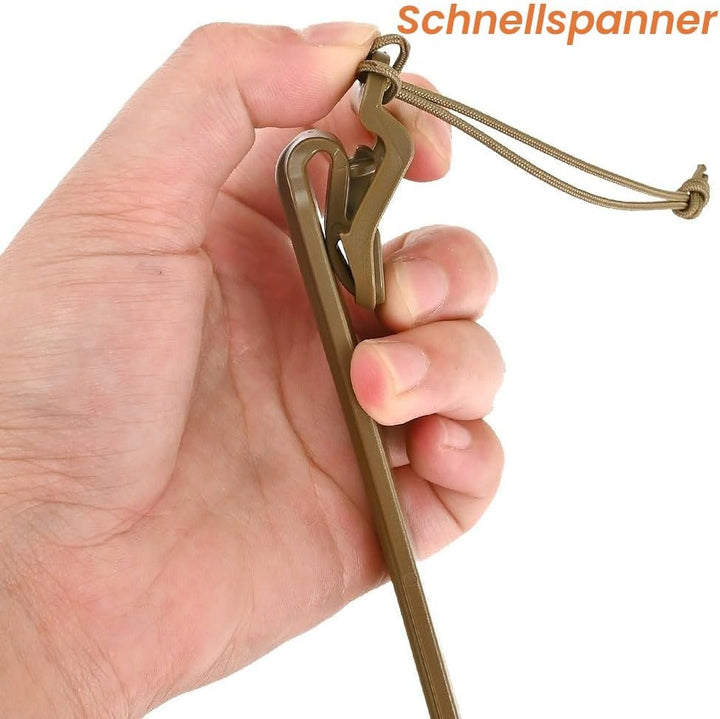 Taktischer Molle Stick Schnellverschluss PALS Gurtband Befestigen Clip Gurt Acetal Polymer 5,75 Zoll