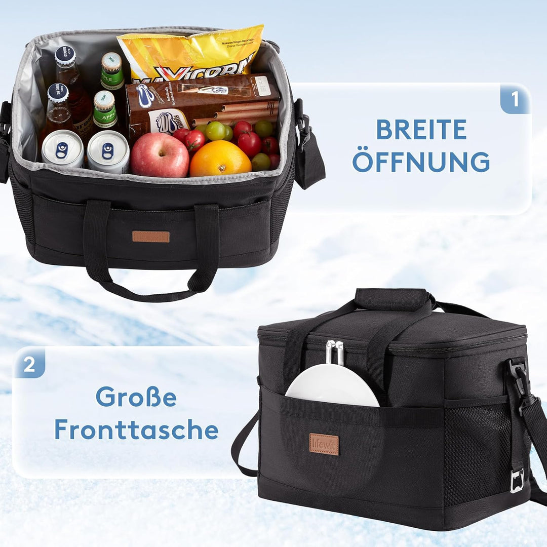 Lifewit Kühltasche Picknicktasche Lunchtasche Mittagessen Tasche Thermotasche Isoliertasche für Lebe