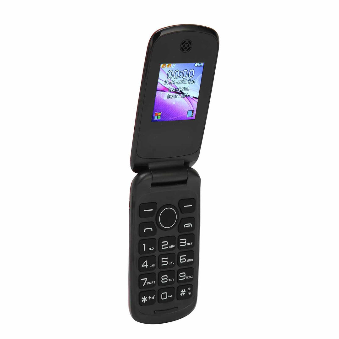 XUMIUZIY Entsperrtes Flip -Telefon, 2G Flip -Handy, Dual -SIM -Karte, 1,77 -Zoll -Farbanzeigebildsch