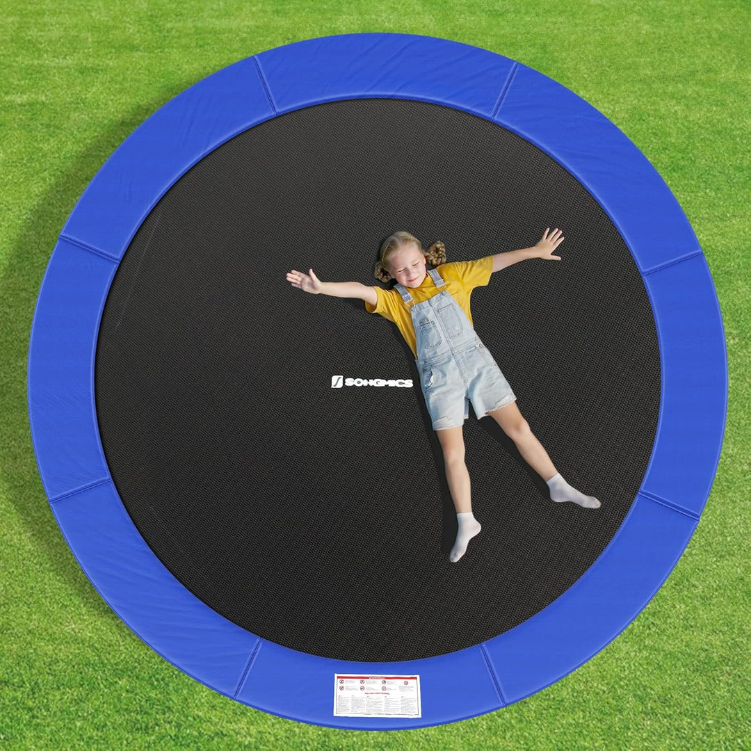 SONGMICS Trampolin Randabdeckung, Ø 183 244 305 366 427 cm, Federabdeckung, Randschutz, Sicherheitsm