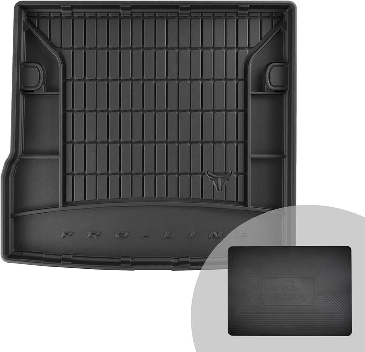 FROGUM ProLine 3D Gummimatte Exklusive Auto Kofferraummatte Kofferraumwanne für Dacia Duster I 2010-