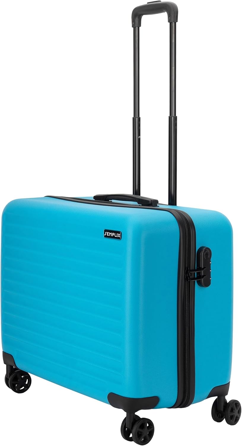 SEMPLIX Nähmaschinentrolley (M/türkis/Hartschale)