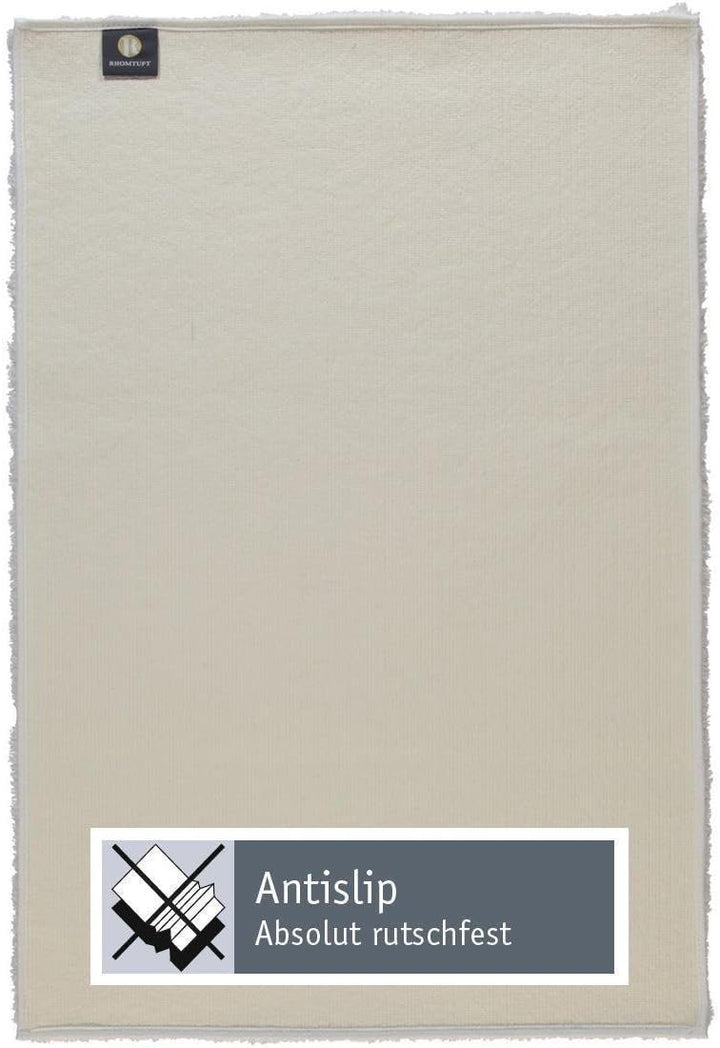Rhomtuft Badteppiche Square Natur-Jasmin - 20 60x90 cm, 60x90 cm