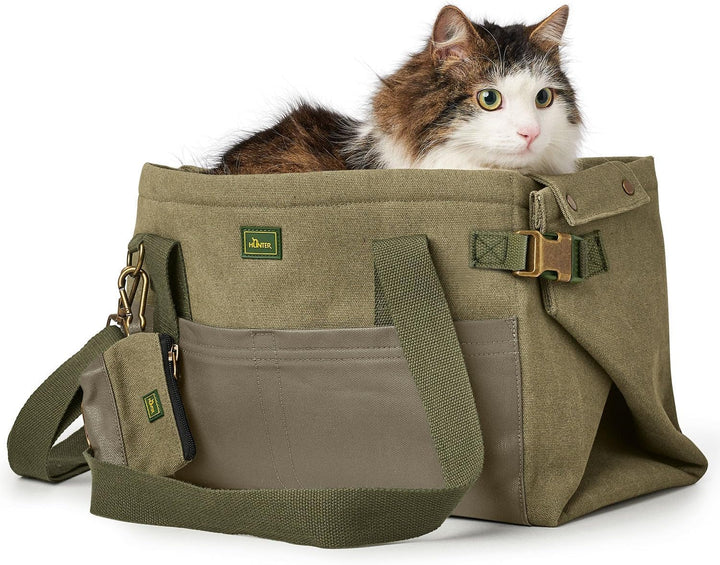 Madison 2-in-1 Tragetasche & Decke für Hunde und Katzen, praktisch für unterwegs und auf Reisen Farb