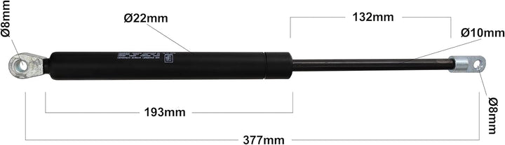 trailer parts4u Gasfeder passend für Handbremshebel f. Alko 161 251 S R Auflaufeinrichung | 820N ode