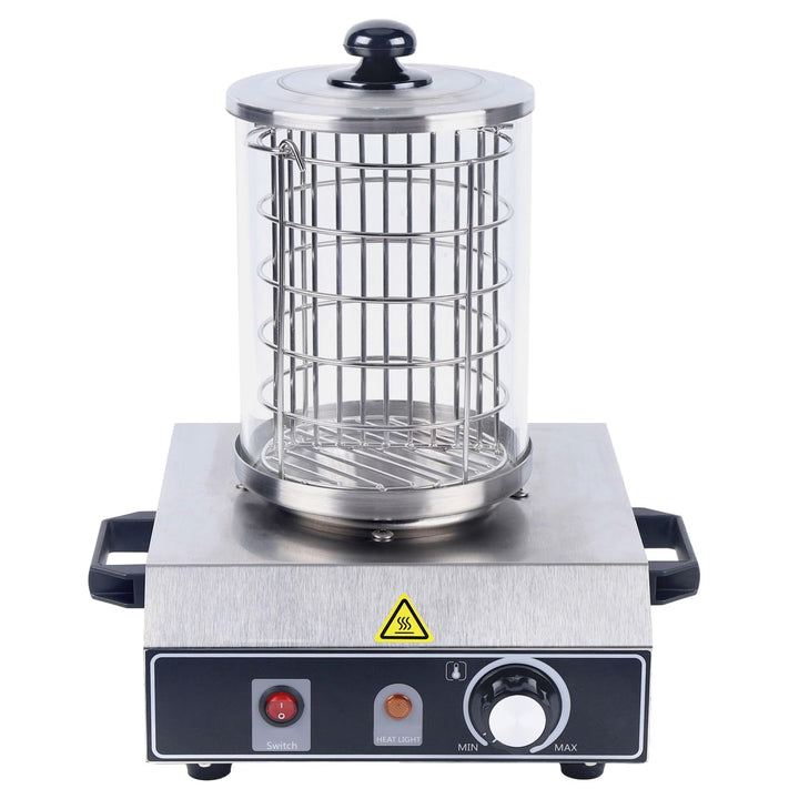 HotDog Maker Profi Würstchenwärmer Würstchenkocher Edelstahl Bockwurstkocher 350w silber