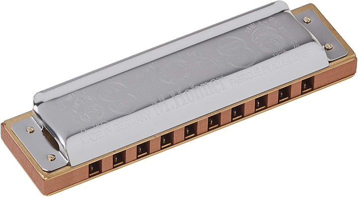Hohner 1896BX-C Marine Band in C, Chrome, 10 Single, Single