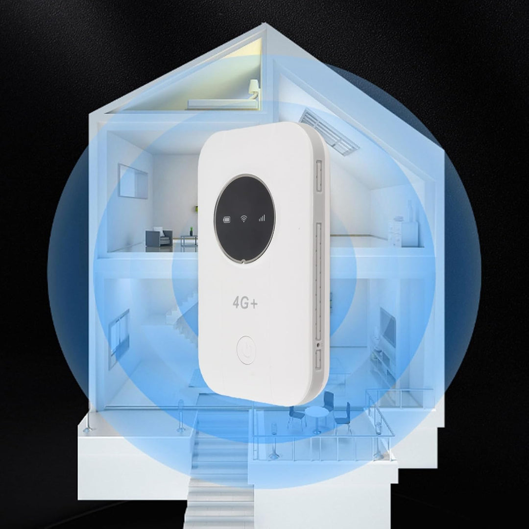 4G 5G WiFi Mobile Hotspot, Tragbarer WiFi -Router mit SIM -Karten -Slot für Reisebuscamping -RV, Unt