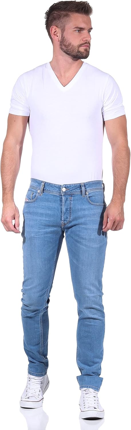 Diesel Herren Skinny Jeans 28W / 30L Blau, 28W / 30L Blau