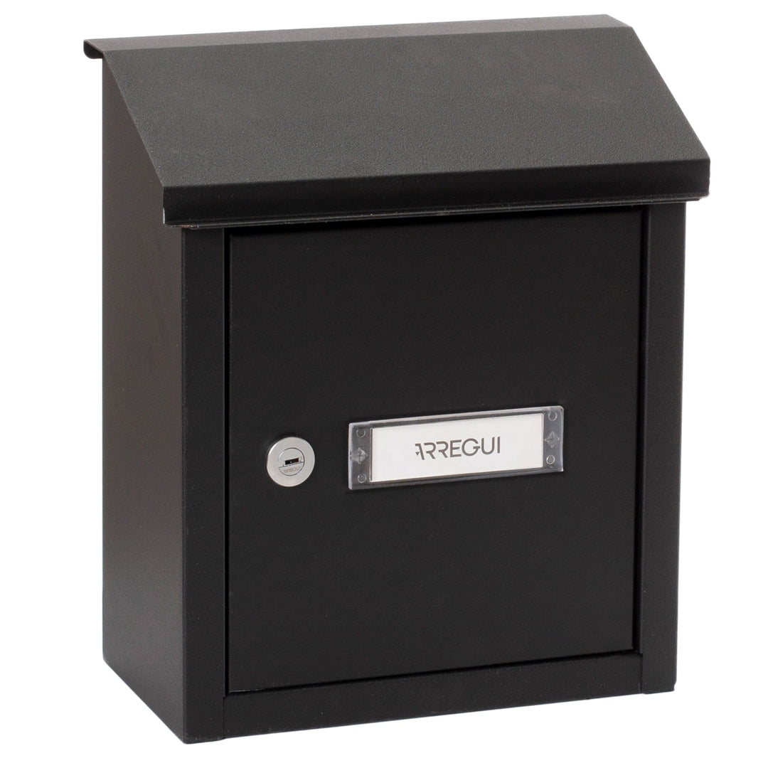 ARREGUI V4094 Durchwurfbriefkasten aus Verzinktem Stahl, Mauerdurchwurf Briefkasten in Grösse S (DIN