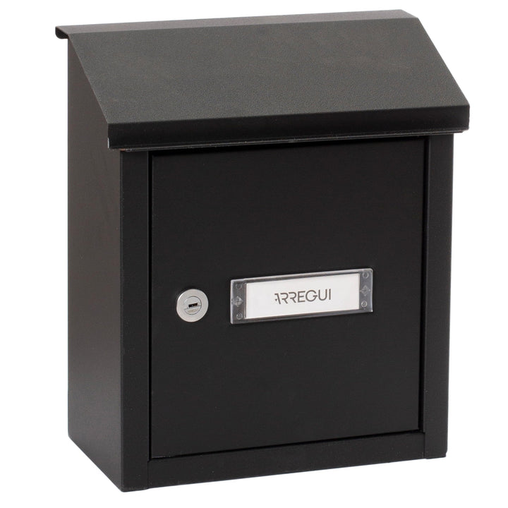 ARREGUI V4094 Durchwurfbriefkasten aus Verzinktem Stahl, Mauerdurchwurf Briefkasten in Grösse S (DIN