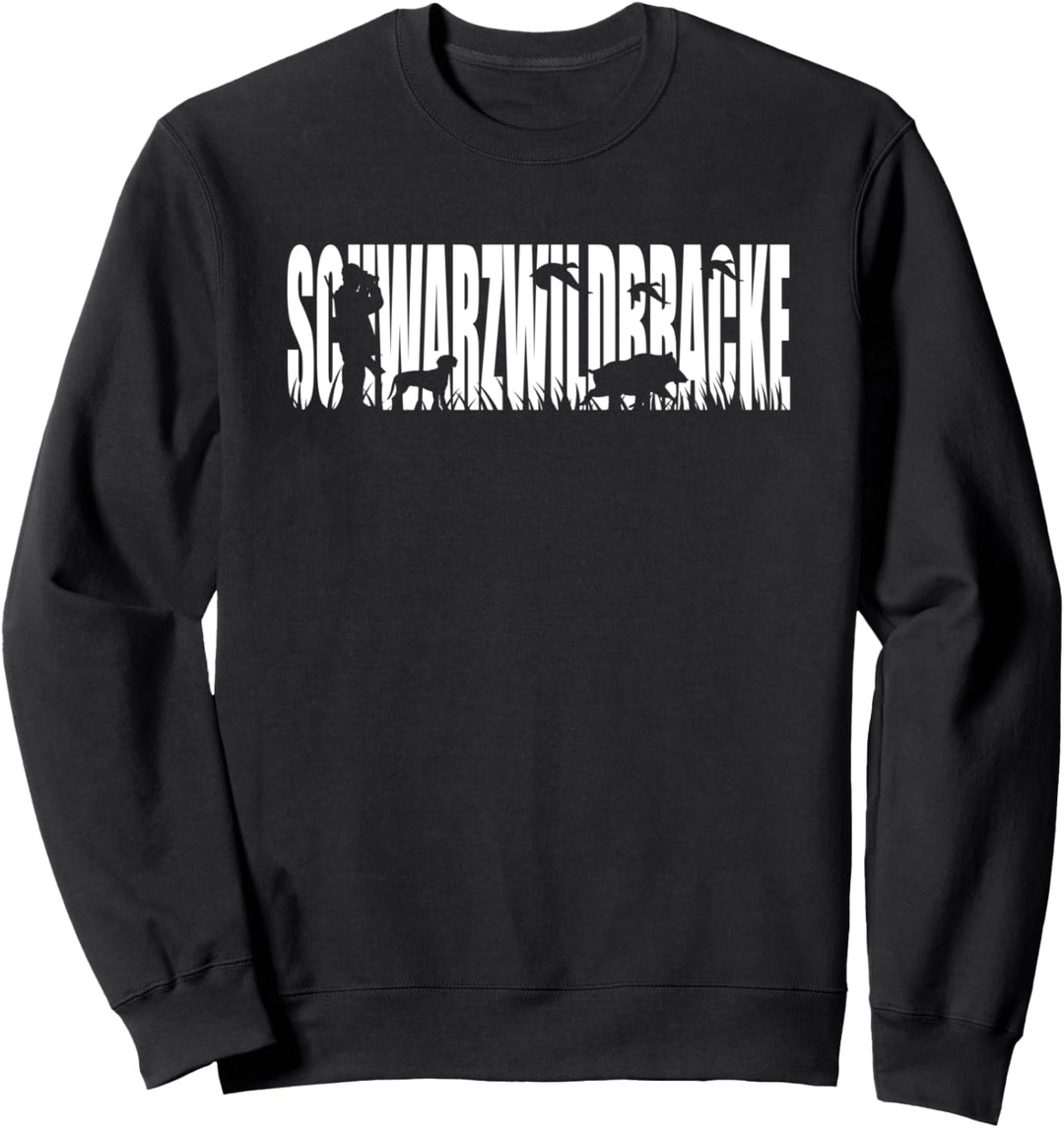 Schwarzwildbracke Jagdhund Hunde Hund Geschenk Jagdhunde Sweatshirt