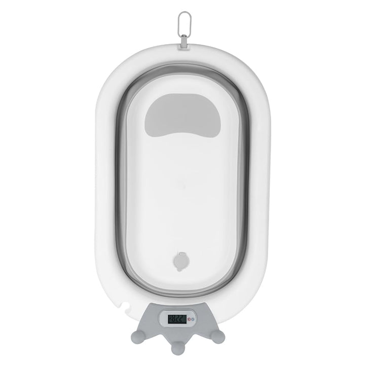 Babybadewanne, faltbar, geeignet für Babys von 0 bis 36 Monaten, ergonomisch und platzsparend, Babyw