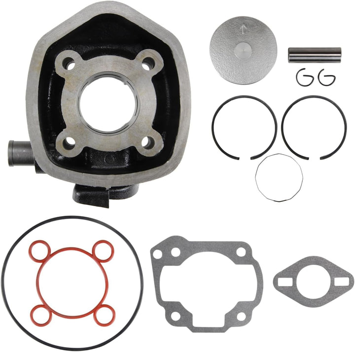 Zylinder Kit 50ccm LC wassergekühlt für Minarelli Motoren, Aerox, Nitro, SR50 für MBK YQ 50 F1 Nitro