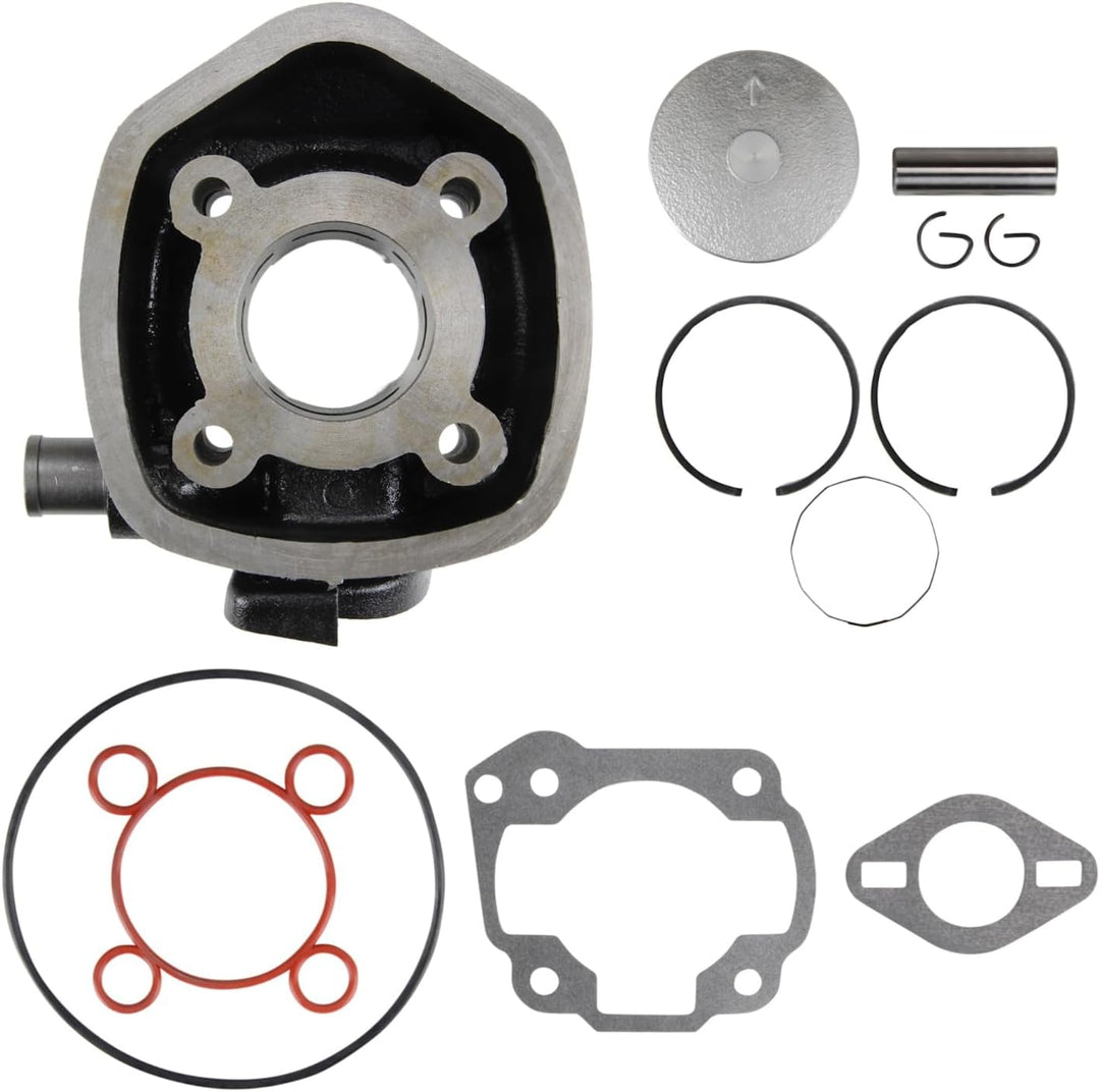 Zylinder Kit 50ccm LC wassergekühlt für Minarelli Motoren, Aerox, Nitro, SR50 für Aprilia Area 51 50