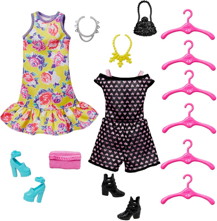 Barbie Ultimate Closet, Kleiderschrank mit über 15 Kleidern und Accessoires, Set zum Aufklappen, ink