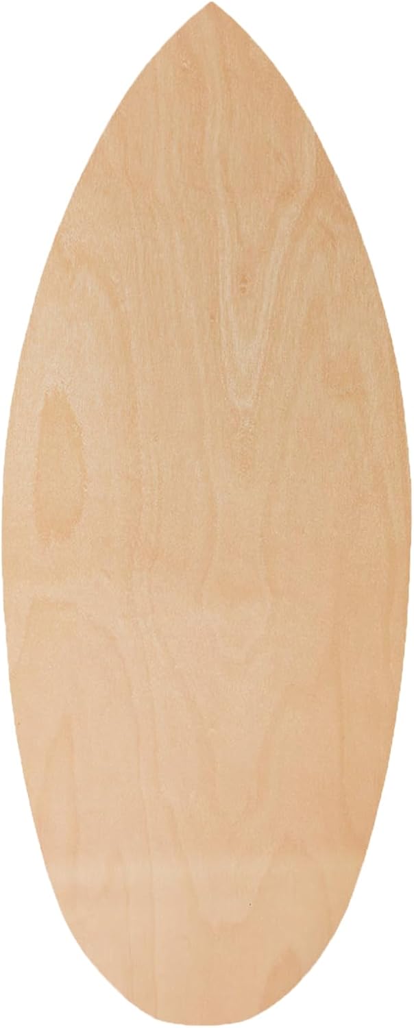 F2 Set Kork Balance Board Flat Shape + Halbkugel Modell wählbar Surf 84x31cm + Halbkugel, Surf 84x31