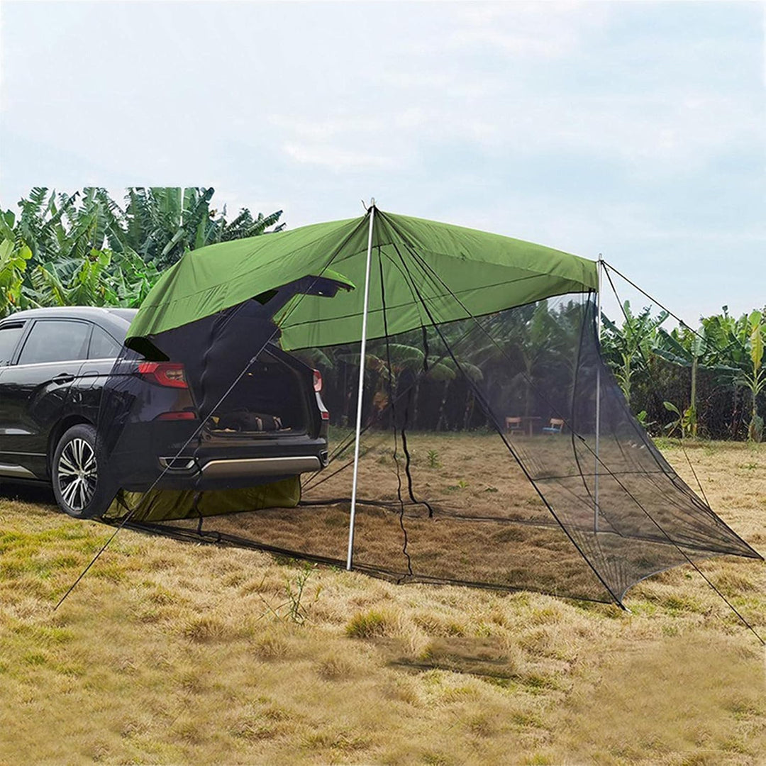 Zelt für Auto, Camping, SUV, Heckzelt, tragbar, Seitenzelt für Auto, Camping, Outdoor, Regenabdeckun