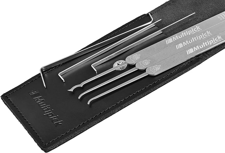 MULTIPICK ELITE 6 Lockpicking Set [6 Teile | 0,6 mm] - Lockpick Tool, Schlösser knacken - Lock Picks
