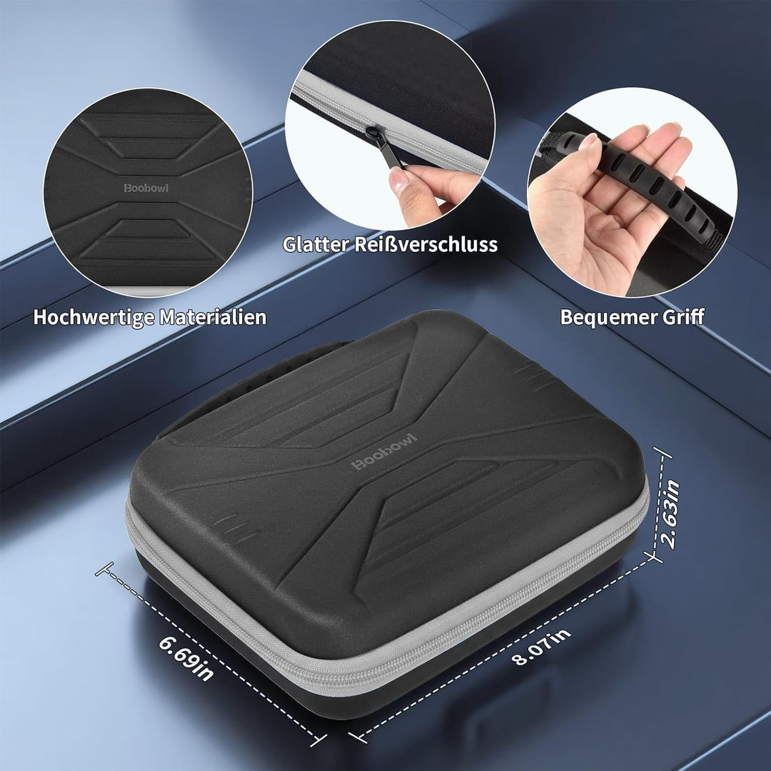 Boobowl Darts Tasche - Hard Shell Stossfeste Dart-Aufbewahrungstasche, Tragbare Tragekoste für Stahl