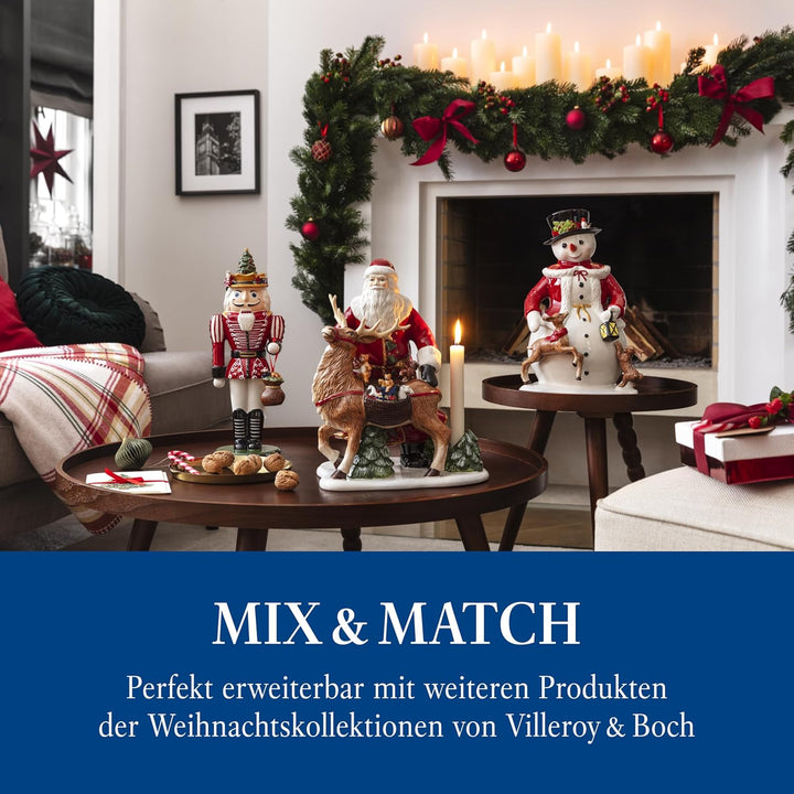 Villeroy & Boch – Nostalgic Ornaments Ornamente Weihnachten Bunt, Weihnachtsdekorationen Schneemänne