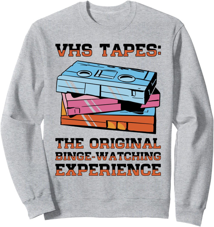 Vintage Movie Lover Retro VHS Tape 80er 90er Jahre Nostalgie Sweatshirt