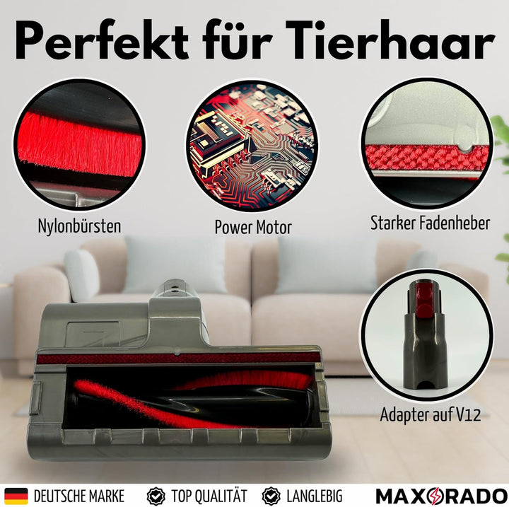 Ersatzteil passend für Dyson Mini Turbodüse V12 Detect V10 Slim Absolute Origin Elektrobürste Turbin