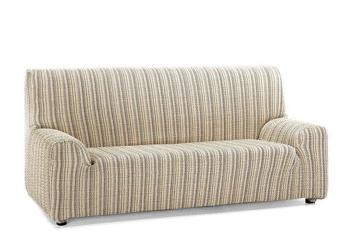 Martina Home Mejico Sofabezug, elastisch 3 Plazas, 180 a 240 cm de ancho beige 3 Sitzer (180 bis 240