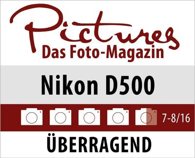 Nikon D500 Digital SLR im DX Format mit Nikon AF-S DX 16-80mm 1:2,8-4 ED VR (20,9 MP, 10 Bilder pro