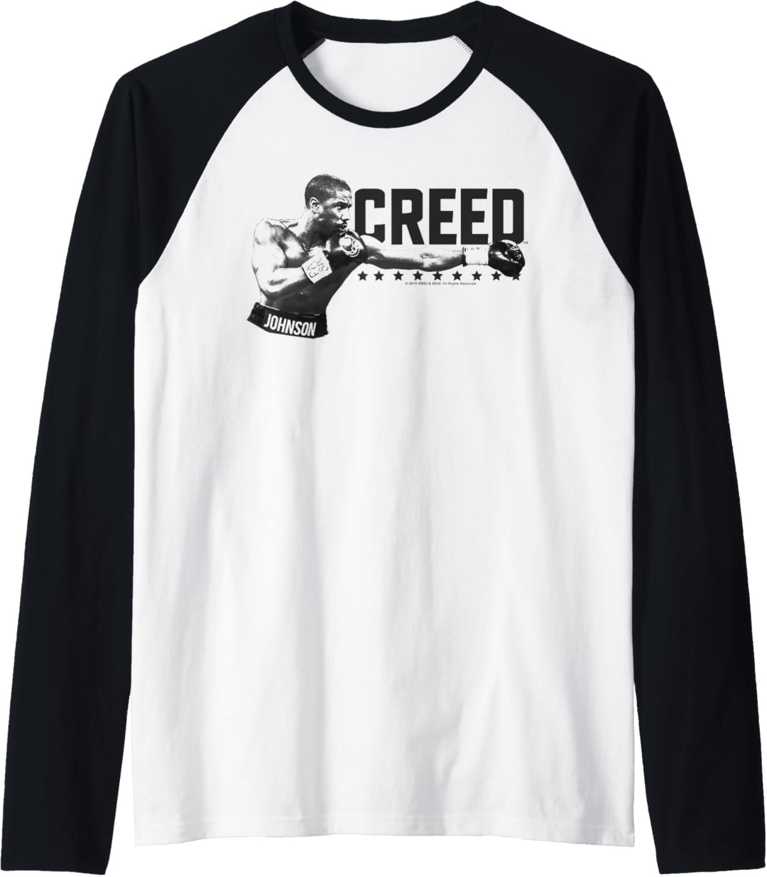 Creed Title Logo Portrait Raglan