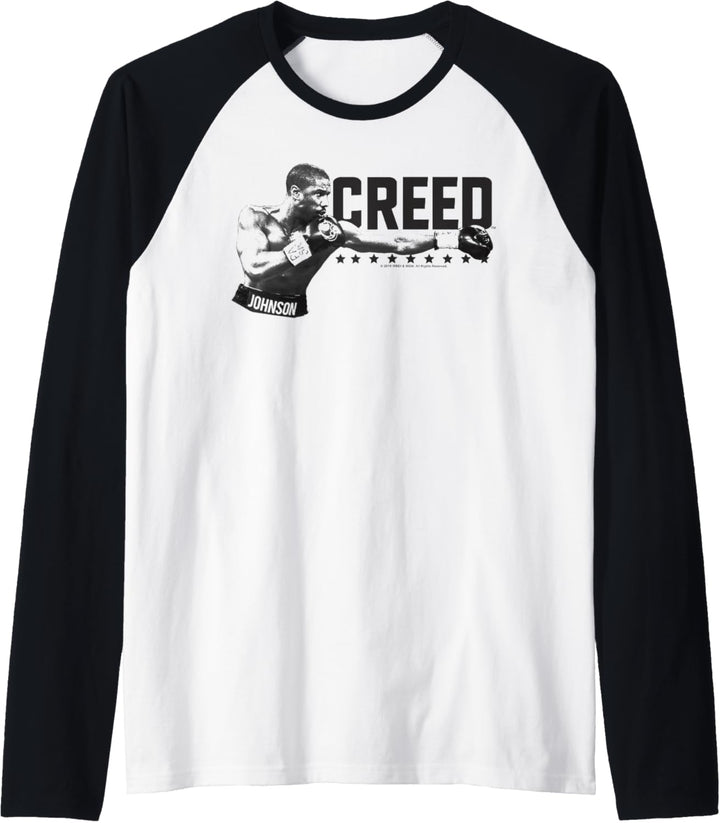 Creed Title Logo Portrait Raglan