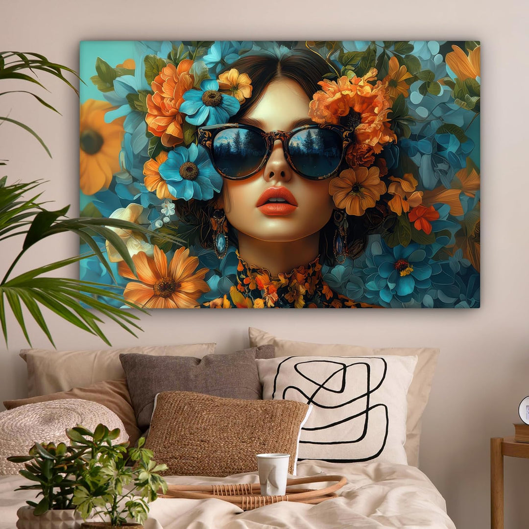 MuchoWow© Leinwandbild Gross 120x80 cm XXL Dekoration Wohnzimmer Bilder Pictures Wall Decoration Liv