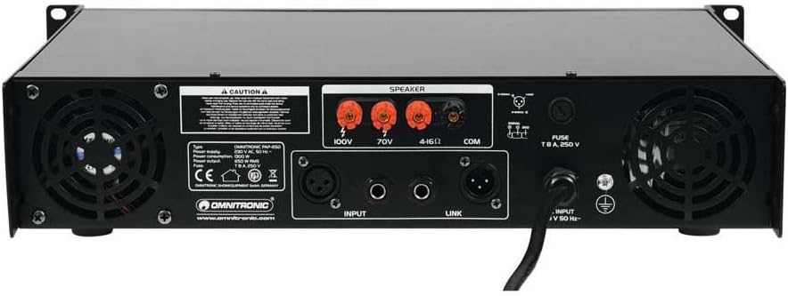 OMNITRONIC PAP-650 ELA-Verstärker | ELA-Verstärker, 650 Watt