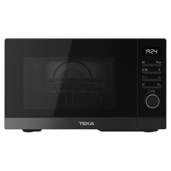 Teka MWE FS23 GC BK AirFry Mikrowelle mit Grill, Fassungsvermögen 23 l, mit Airfry-Funktion, 5 Leist