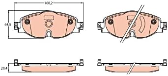 TRW GDB2143 Bremsbeläge