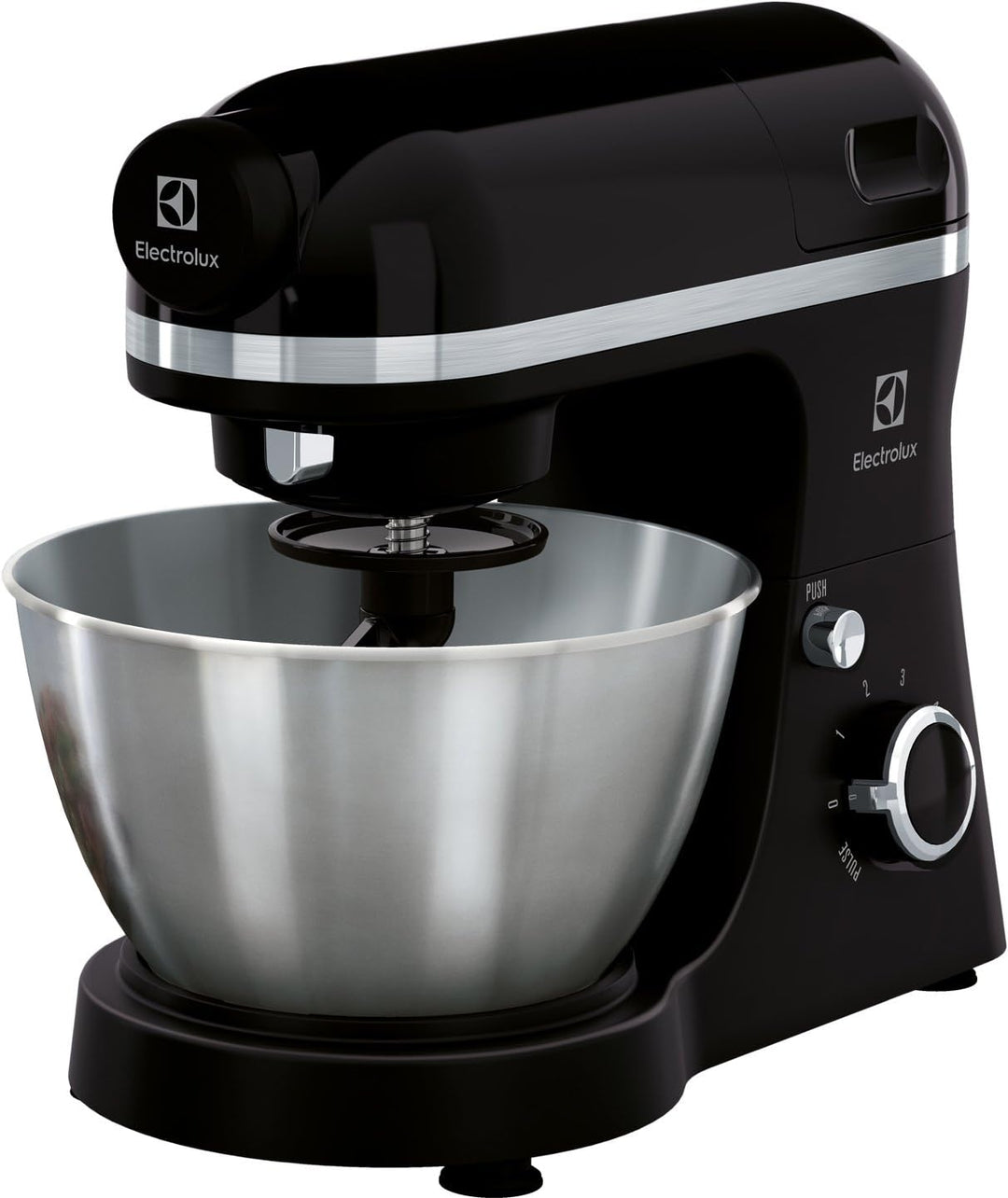 Electrolux ekm3700 800 W 4L schwarz – Küchenmaschine, 4 l, Rotation, Metall, Stahl, 1,2 m