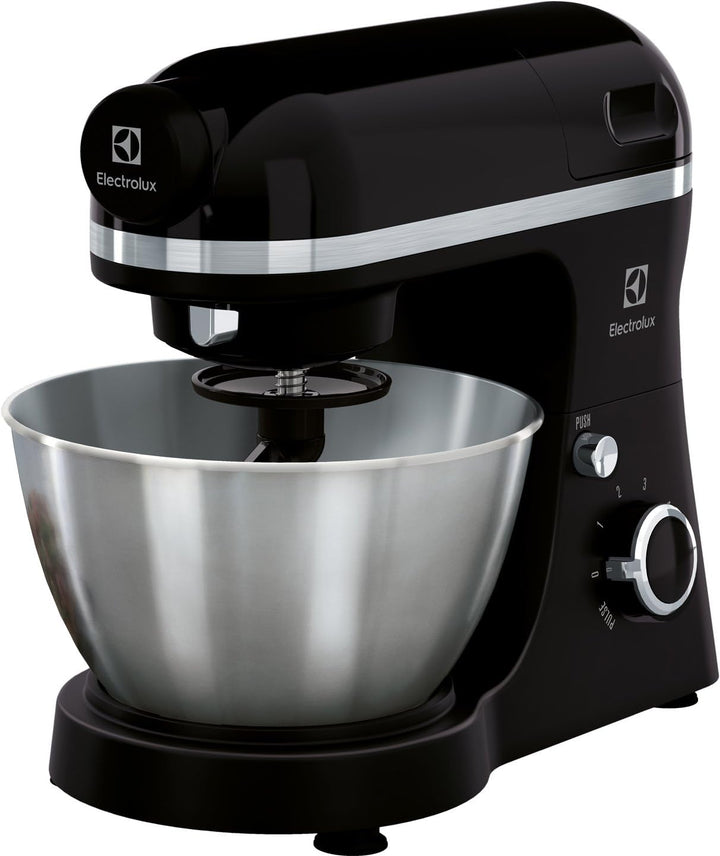 Electrolux ekm3700 800 W 4L schwarz – Küchenmaschine, 4 l, Rotation, Metall, Stahl, 1,2 m